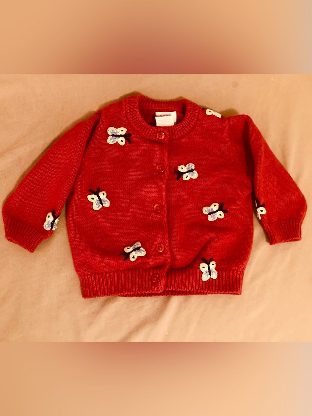 Baby Gap Butterfly Cardigan Sweater